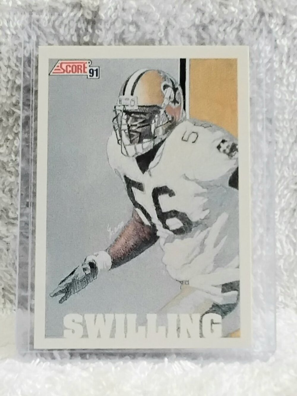 5/$20 Mint 1991 Score Pat Swilling MVP NFL Card 644!!